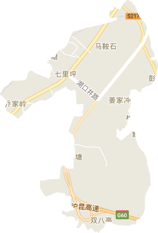 学院路街道电子地图