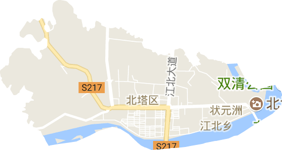 状元洲街道电子地图