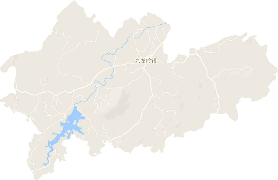 九龙岭镇电子地图