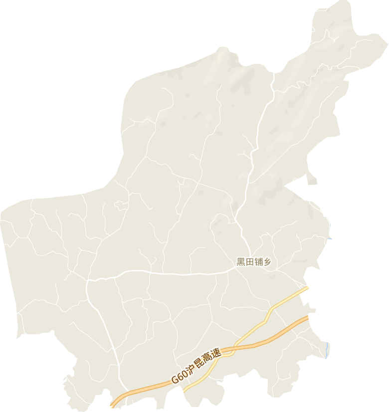 黑田铺镇电子地图
