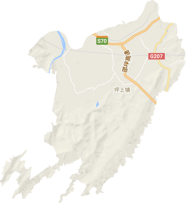 坪上镇电子地图