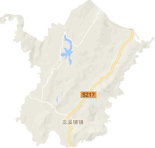 龙溪铺镇电子地图