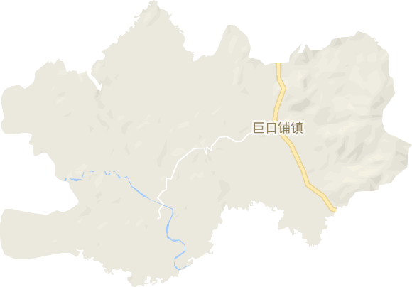巨口铺镇电子地图