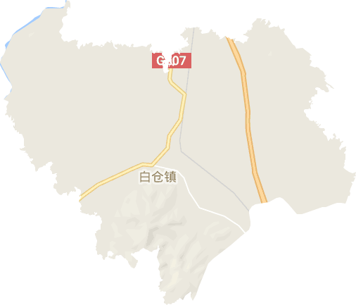 白仓镇电子地图