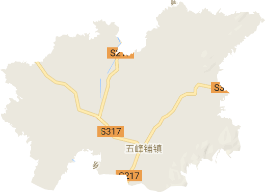 五峰铺镇电子地图