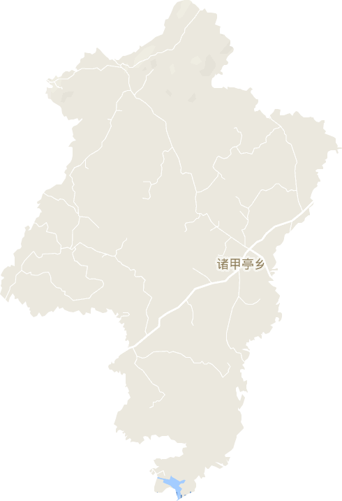 诸甲亭乡电子地图