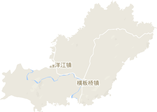 横板桥镇电子地图