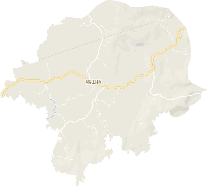 鸭田镇电子地图