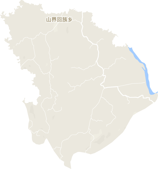 山界回族乡电子地图