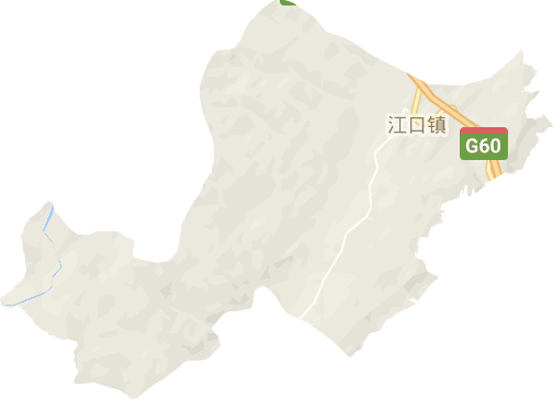 江口镇电子地图