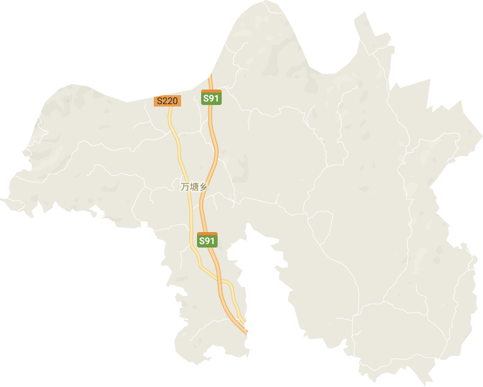 万塘乡电子地图