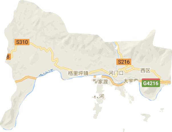 西区电子地图