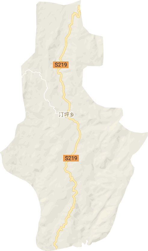 汀坪乡电子地图