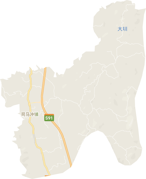 司马冲镇电子地图