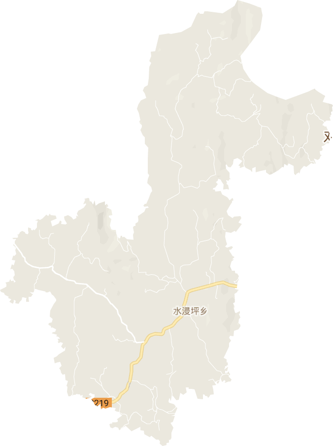 水浸坪乡电子地图
