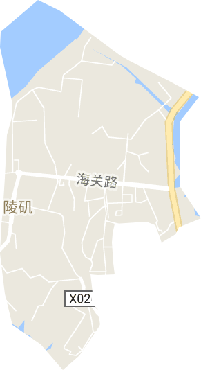 城陵矶街道电子地图
