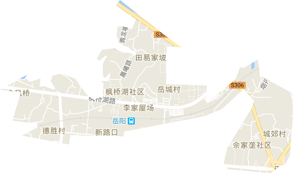 枫桥湖街道电子地图