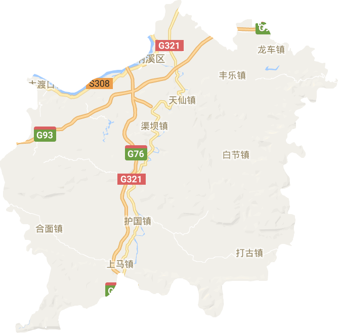 纳溪区电子地图