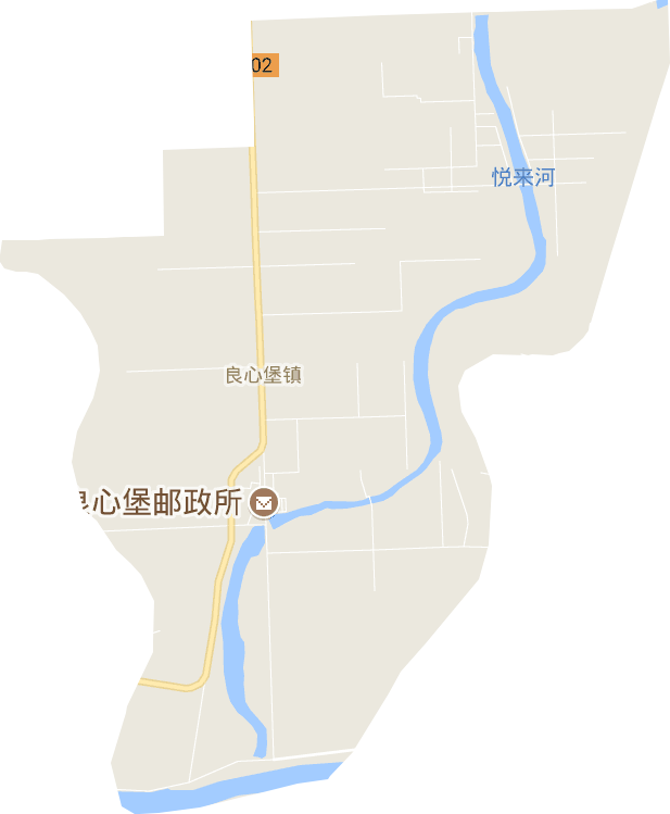 良心堡镇电子地图
