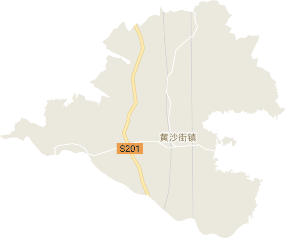 黄沙街镇电子地图