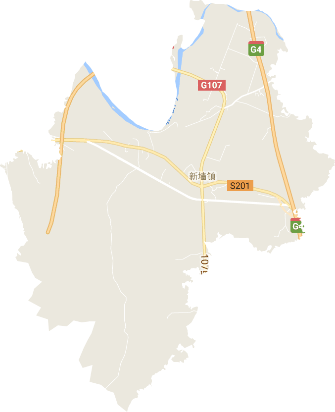 新墙镇电子地图