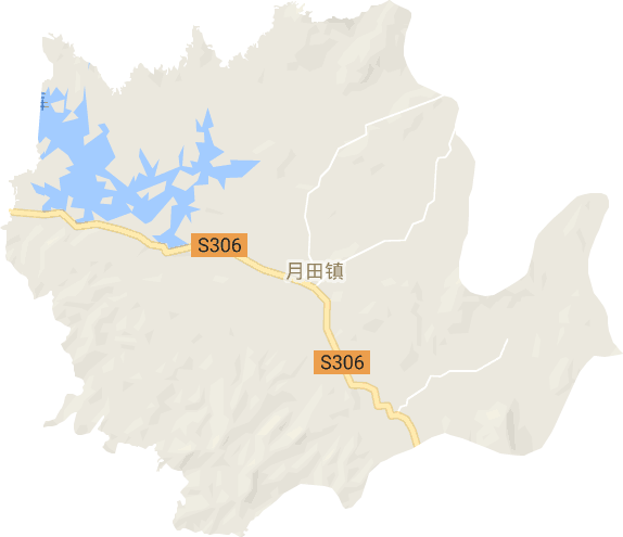 月田镇电子地图