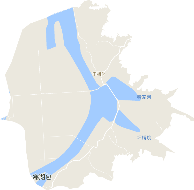 中洲乡电子地图