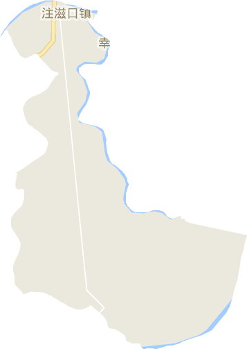 注滋口镇电子地图