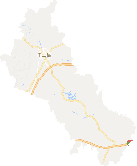 中江县电子地图