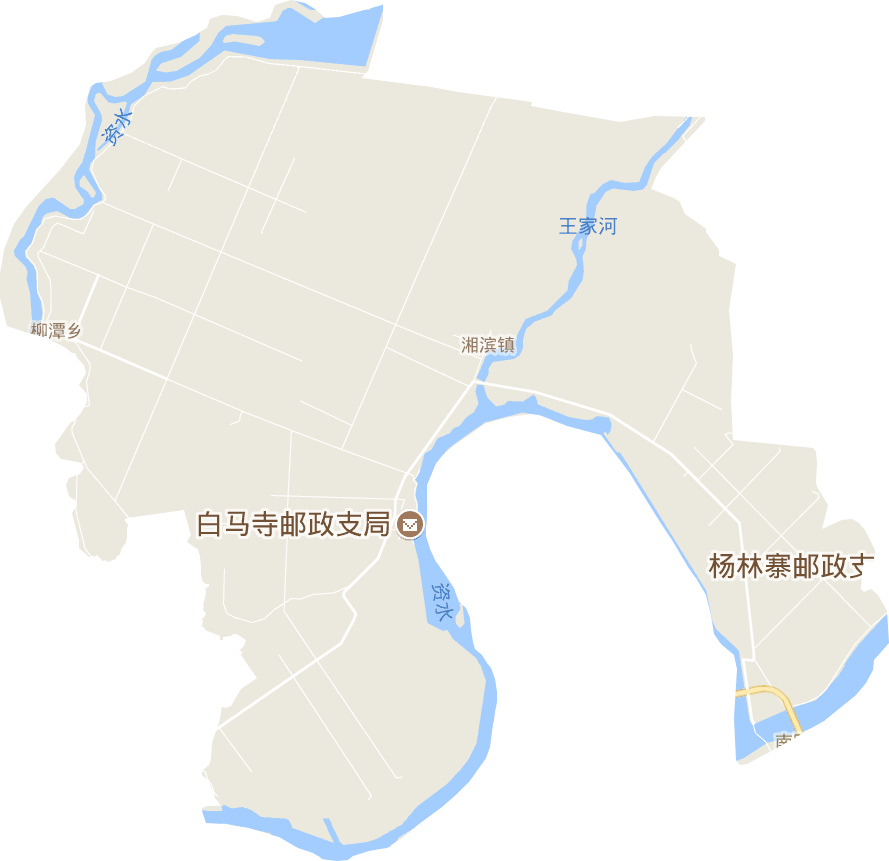 湘滨镇电子地图