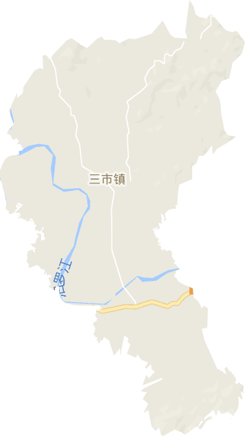 三市镇电子地图