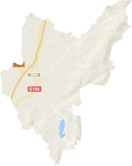 南江镇电子地图