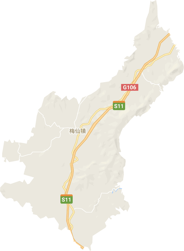 梅仙镇电子地图