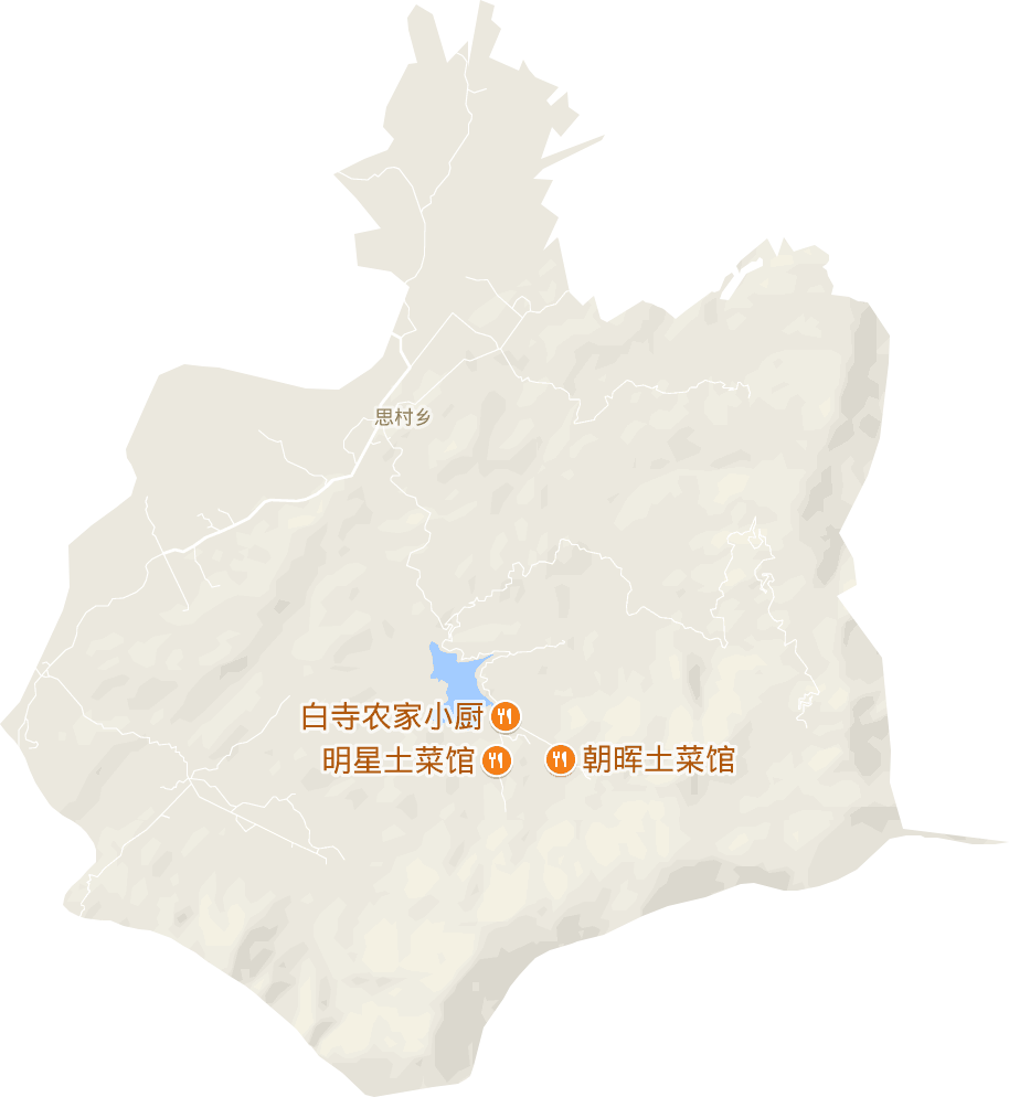 福寿山镇电子地图