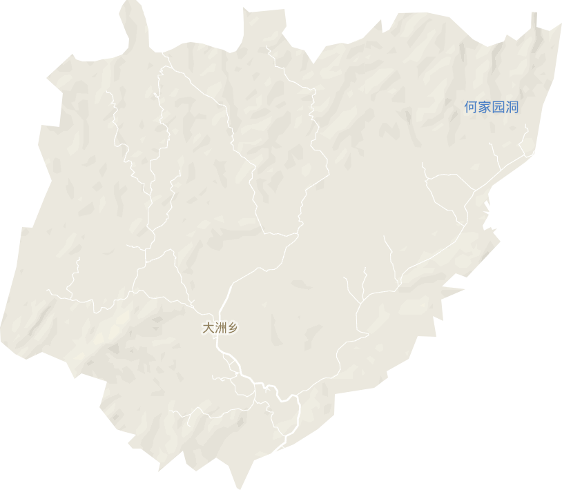 大洲乡电子地图