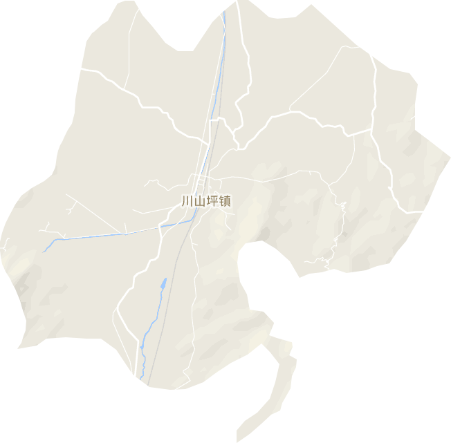 川山坪镇电子地图
