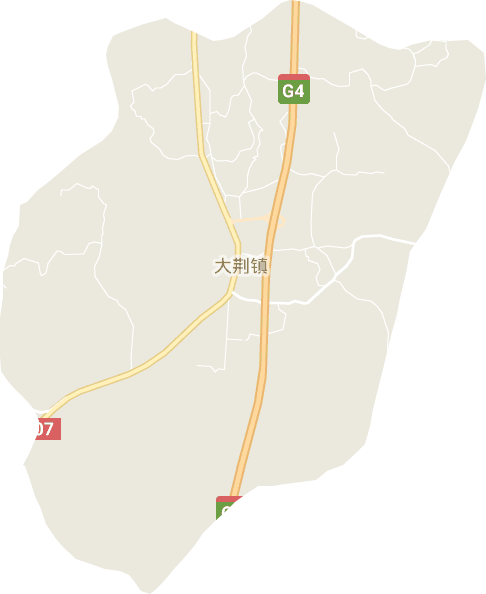 大荆镇电子地图