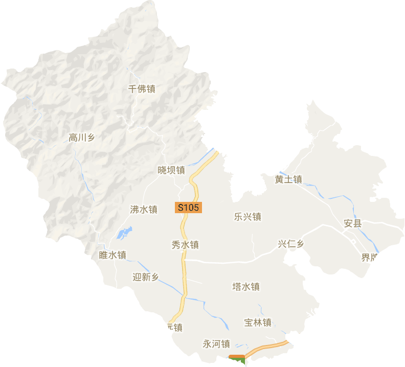 安州区电子地图