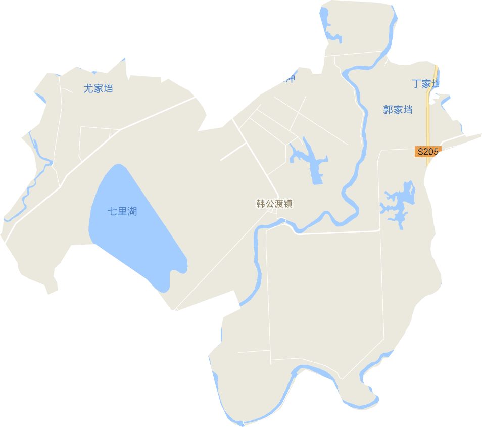 韩公渡镇电子地图