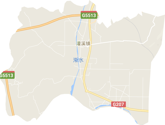 灌溪镇电子地图