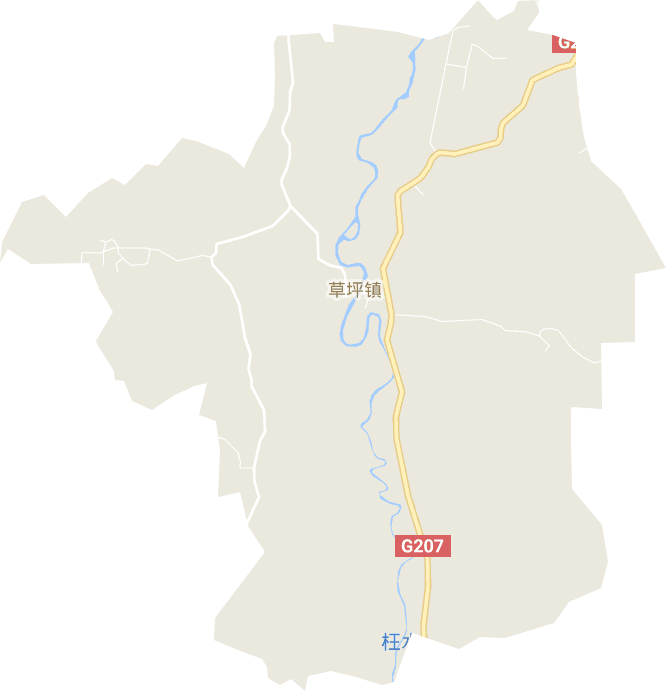 草坪镇电子地图