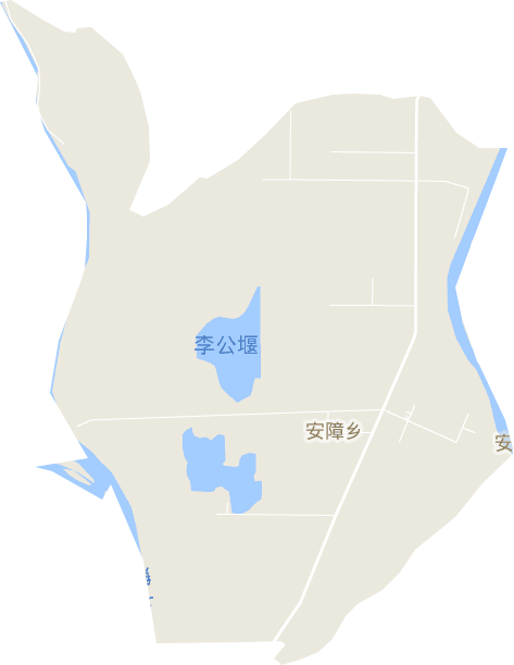 安障乡电子地图