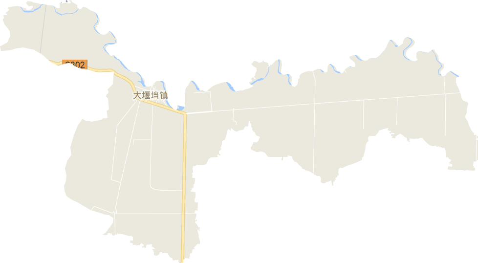 大堰垱镇电子地图