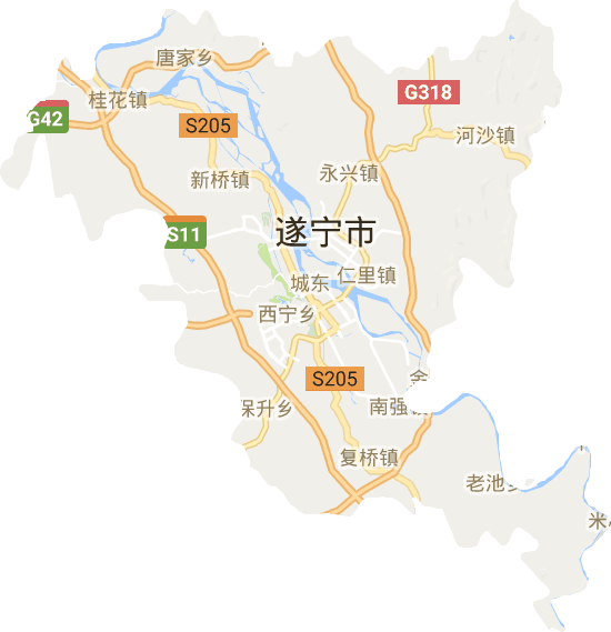 船山区电子地图
