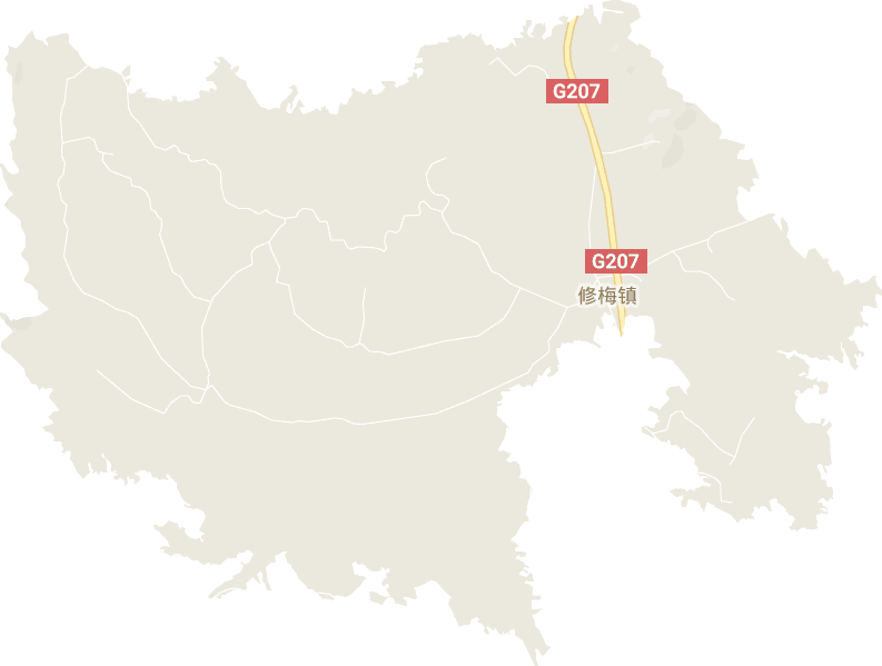 修梅镇电子地图