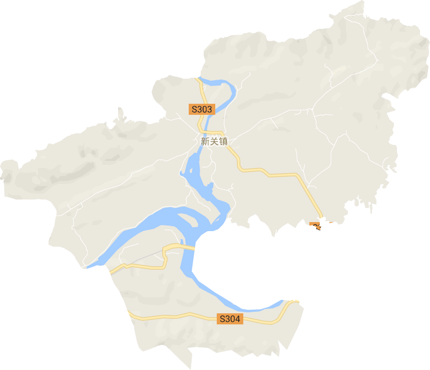 新关镇电子地图