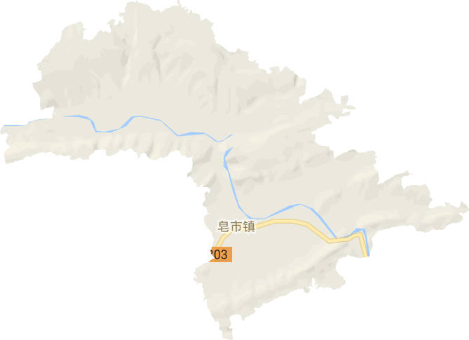 皂市镇电子地图