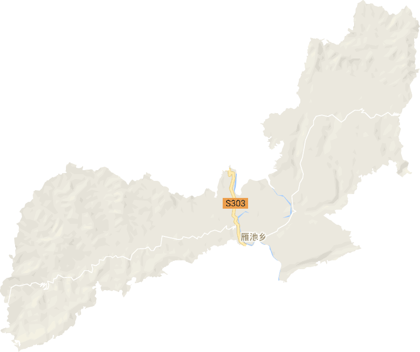 雁池乡电子地图
