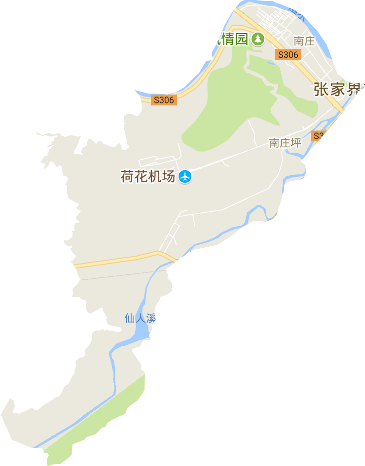 南庄坪街道电子地图