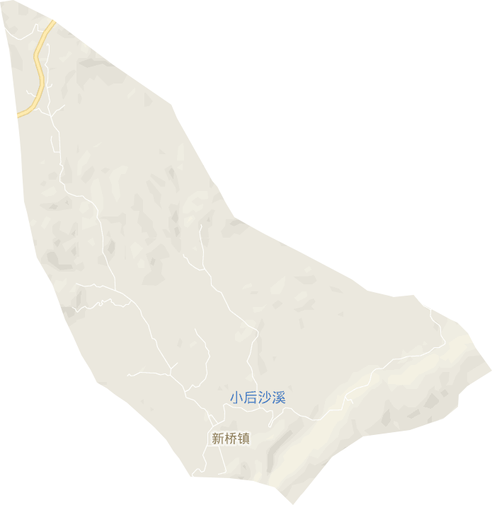 新桥镇电子地图
